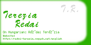 terezia redai business card